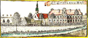 Alt Grottkauer Hof - Pałac, widok ogólny